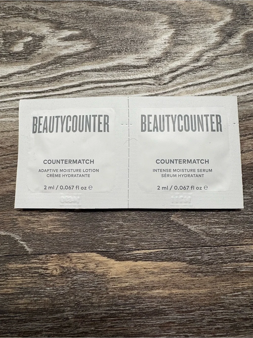 BeautyCounter All Bright C Serum & Countermatch Set Samples NIP